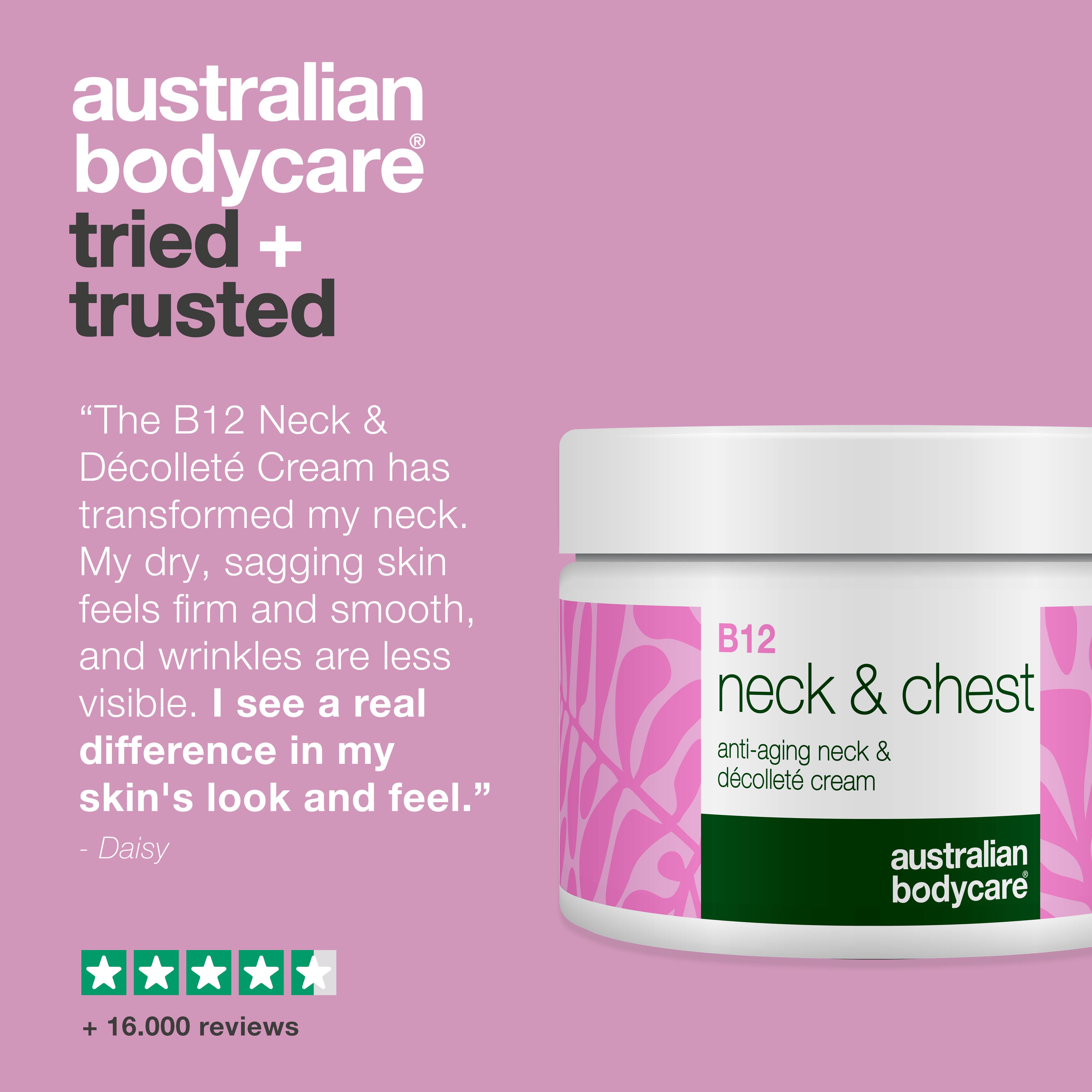 B12 Neck & Décolleté Cream – Firms Loose Skin and Reduces