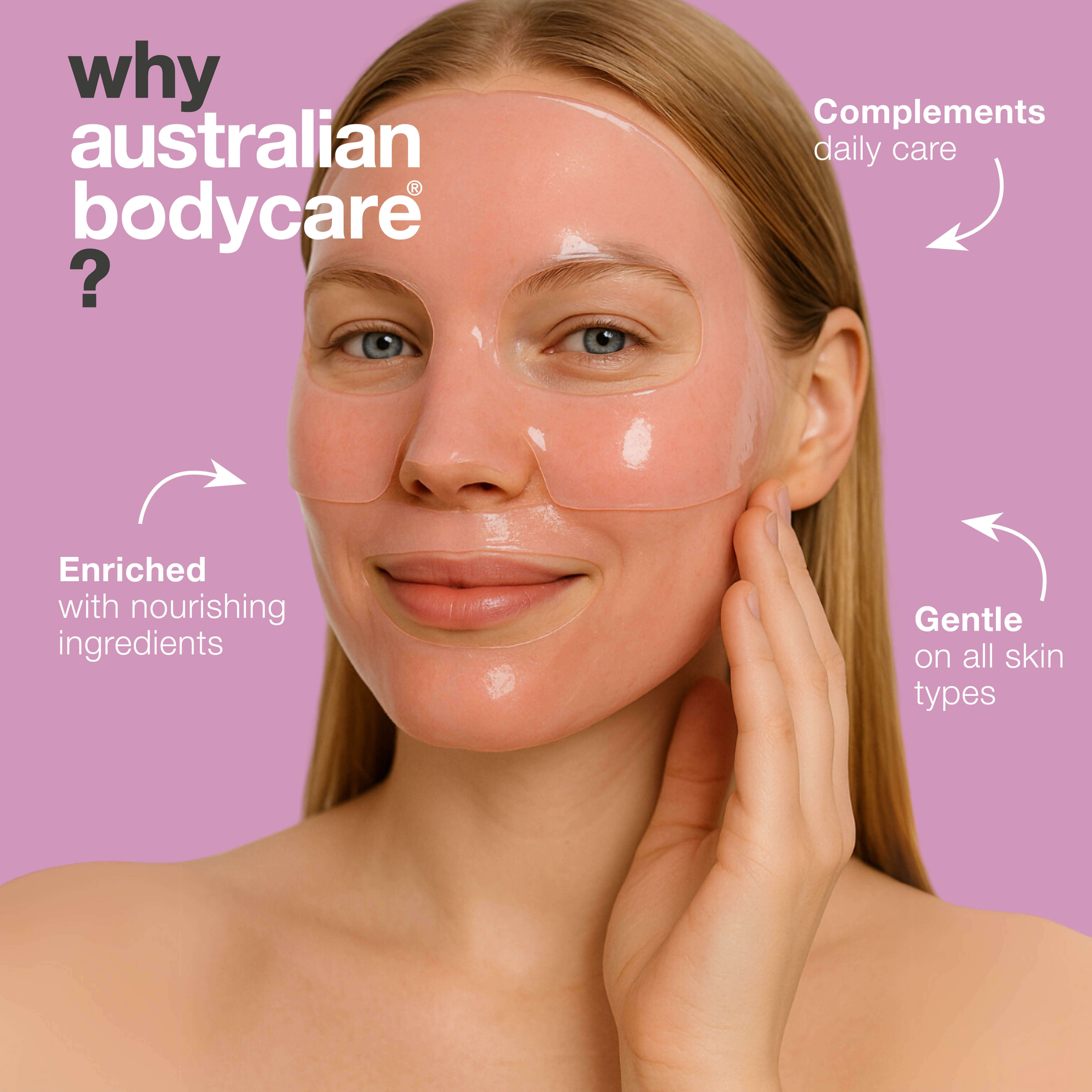 Vitamin B12 Collagen Mask for dry and tired skin — Vitamin B12 Collagen Mask for dry, dull skin. With B12, niacinamide, peptides, collagen and hyaluronic acid for glow and hydration.