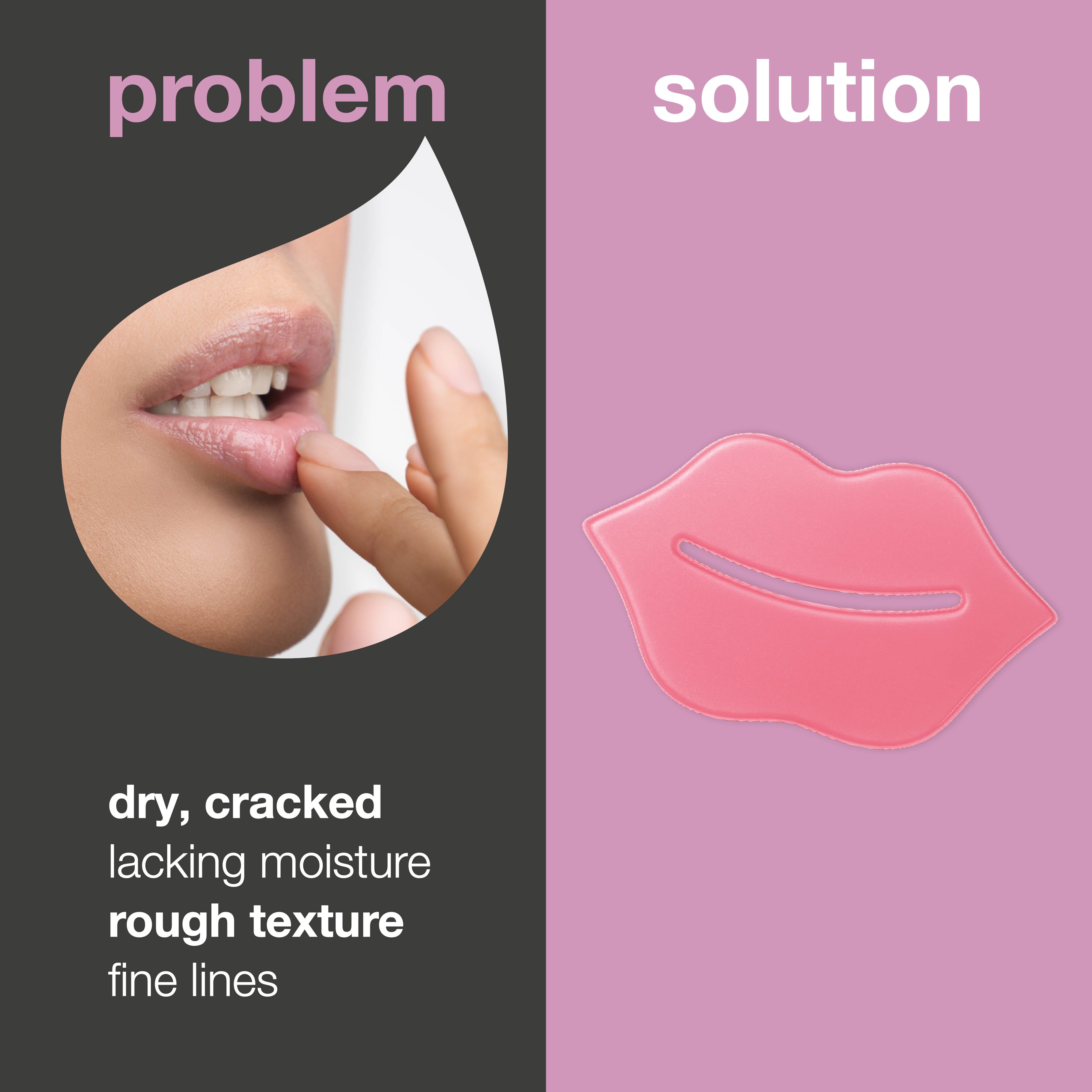 Lip Mask to treat dryness, fine lines and dull lips. Deeply hydrates and plumps. With B12 vitamin, Centella Asiatica and hyaluronic acid.