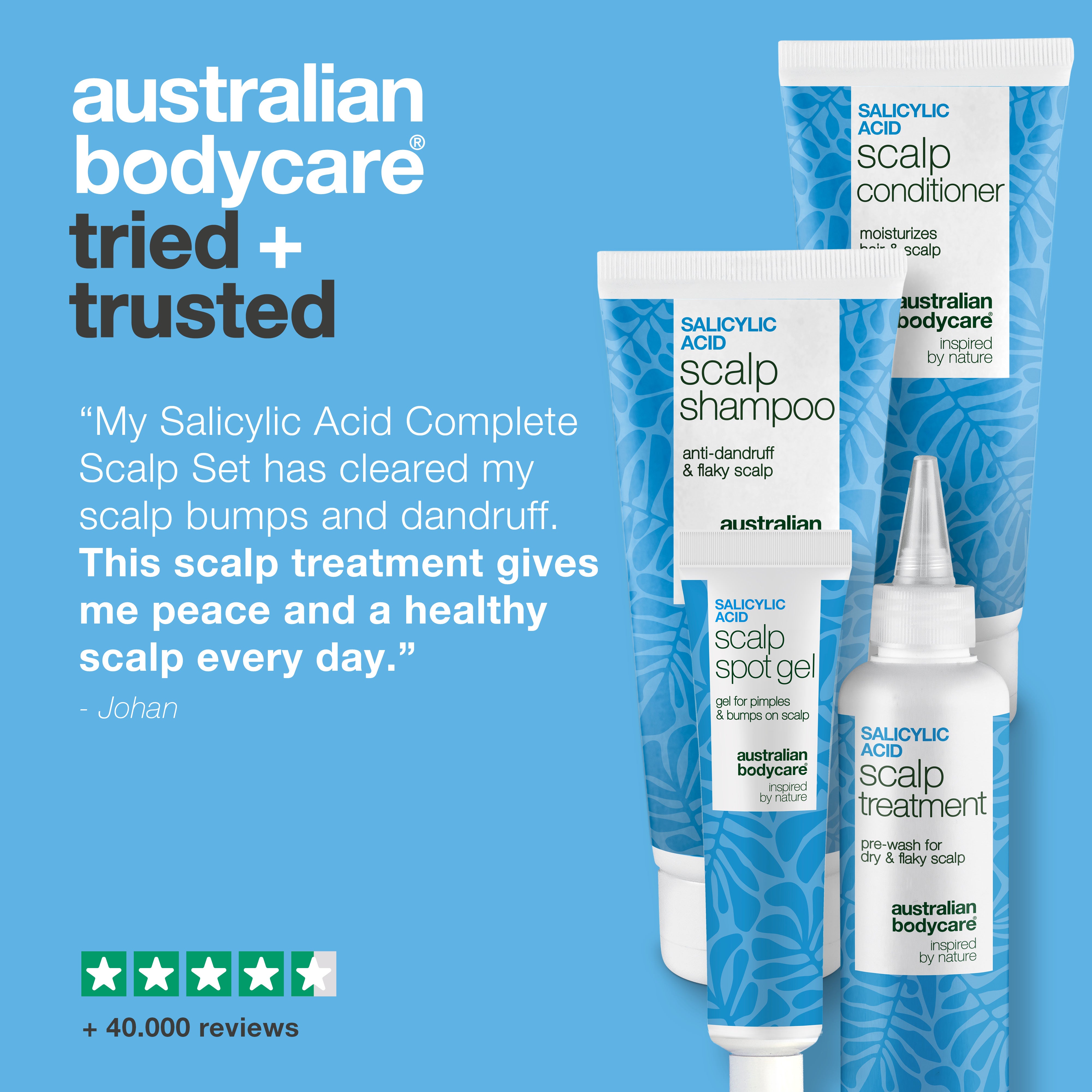 Tried and trusted: customer review of the scalp set – 4.5 stars based on more than 40,000 reviews