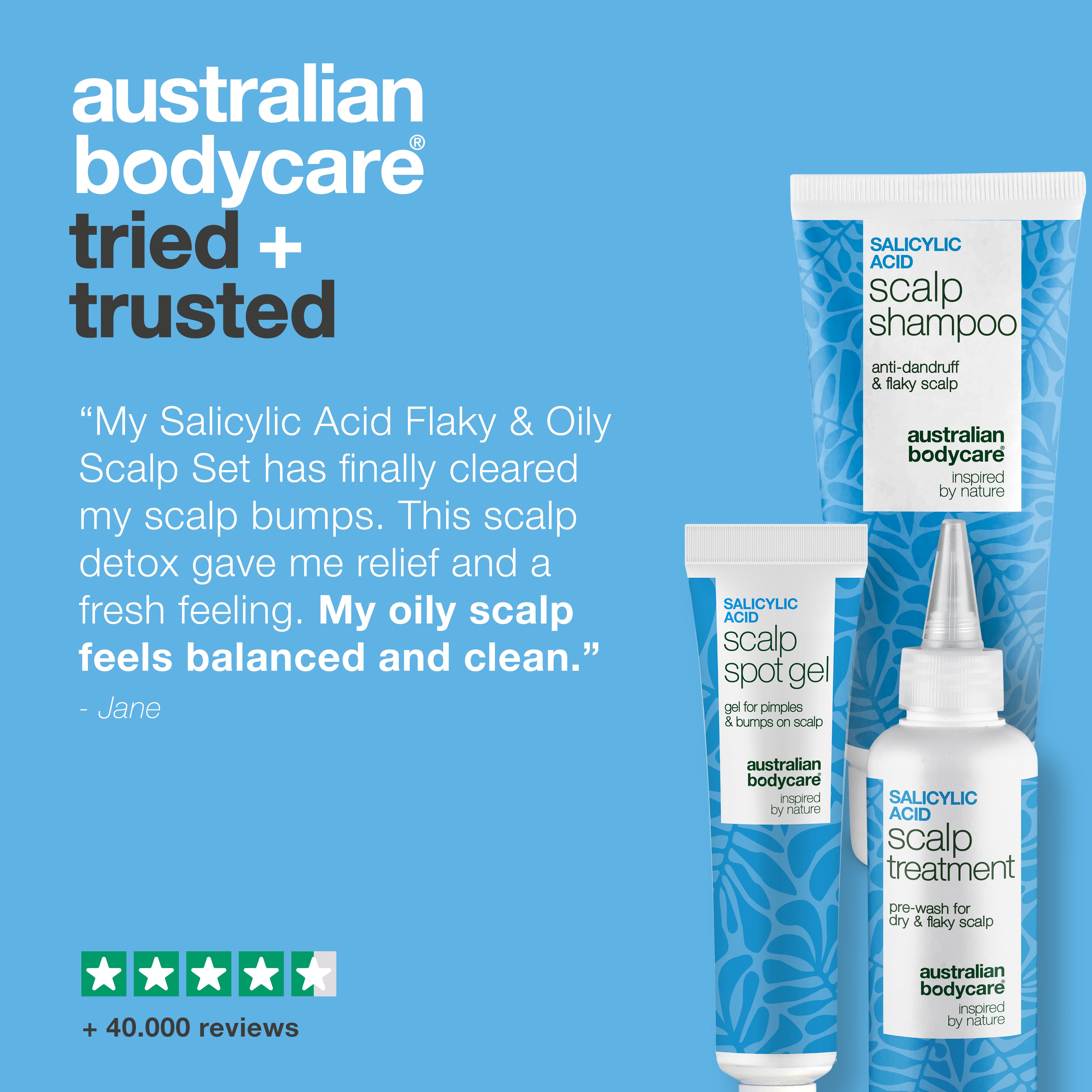 Tried and trusted: customer review of the oily scalp set – 4.5 stars based on more than 40,000 reviews