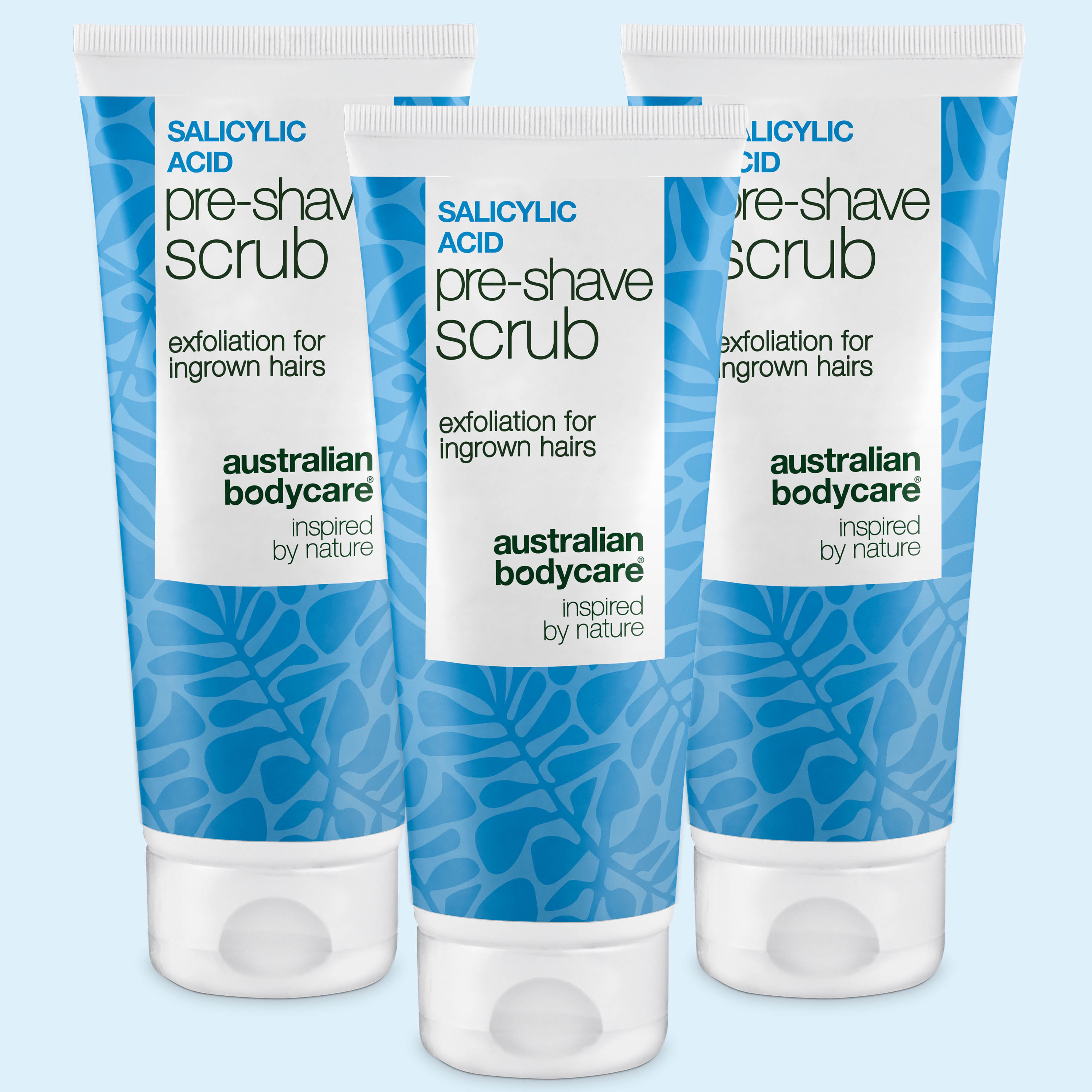 Salicylic Acid Pre-shave Scrub for Ingrown Hairs & Bumps – 3 pcs.