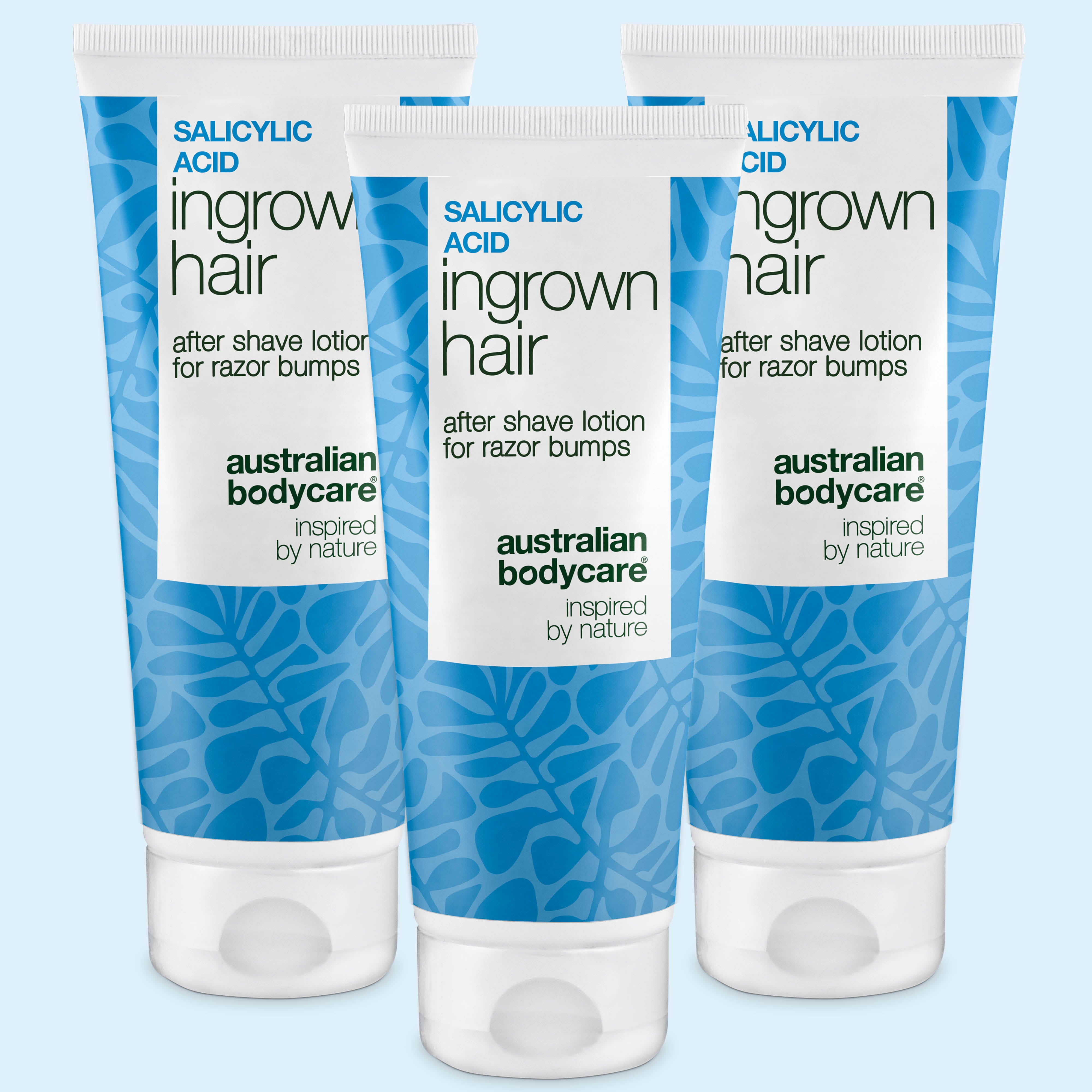 Salicylic Acid Aftershave Lotion for Ingrown Hairs & Bumps  – 3 pcs.