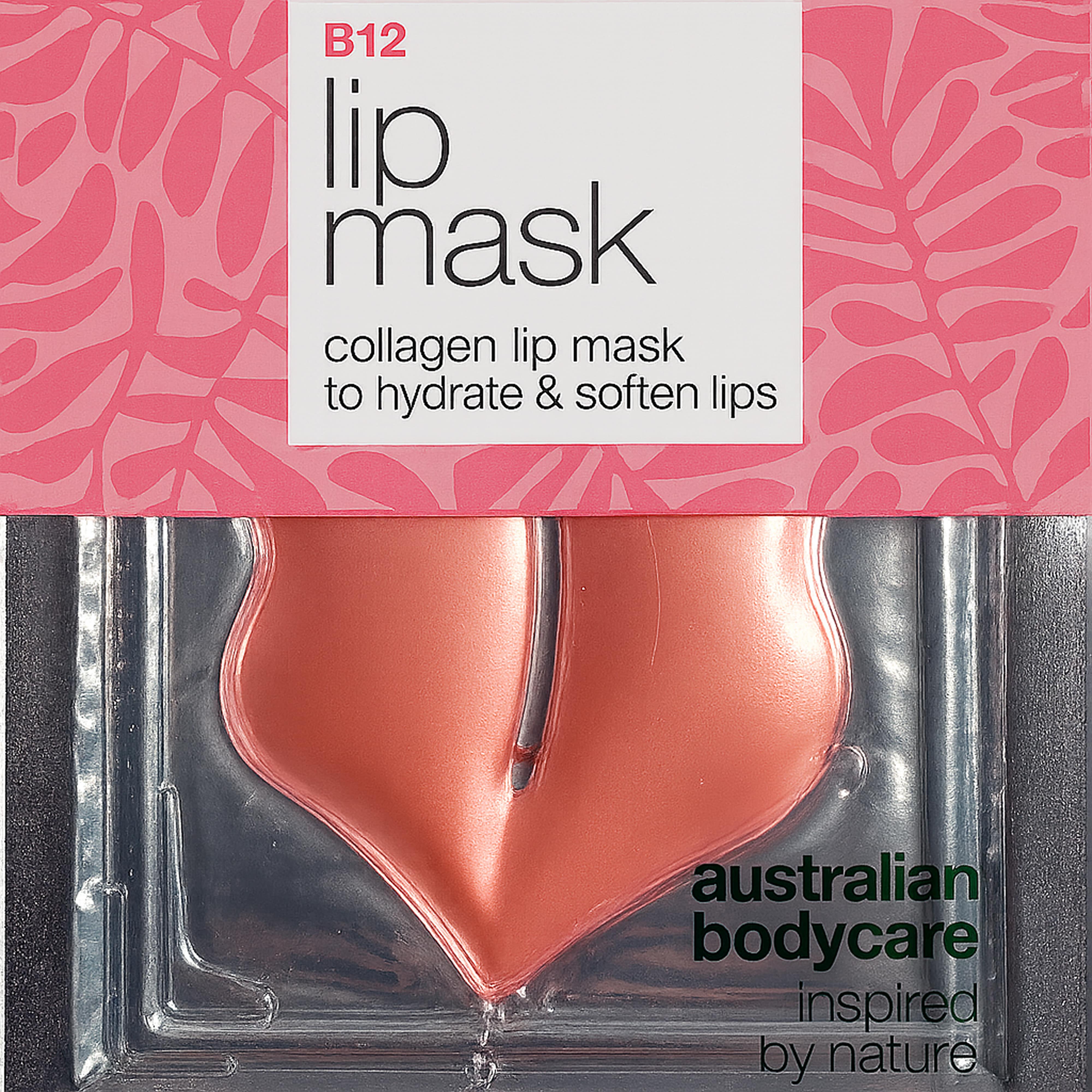Lip Mask to treat dryness, fine lines and dull lips. Deeply hydrates and plumps. With B12 vitamin, Centella Asiatica and hyaluronic acid.