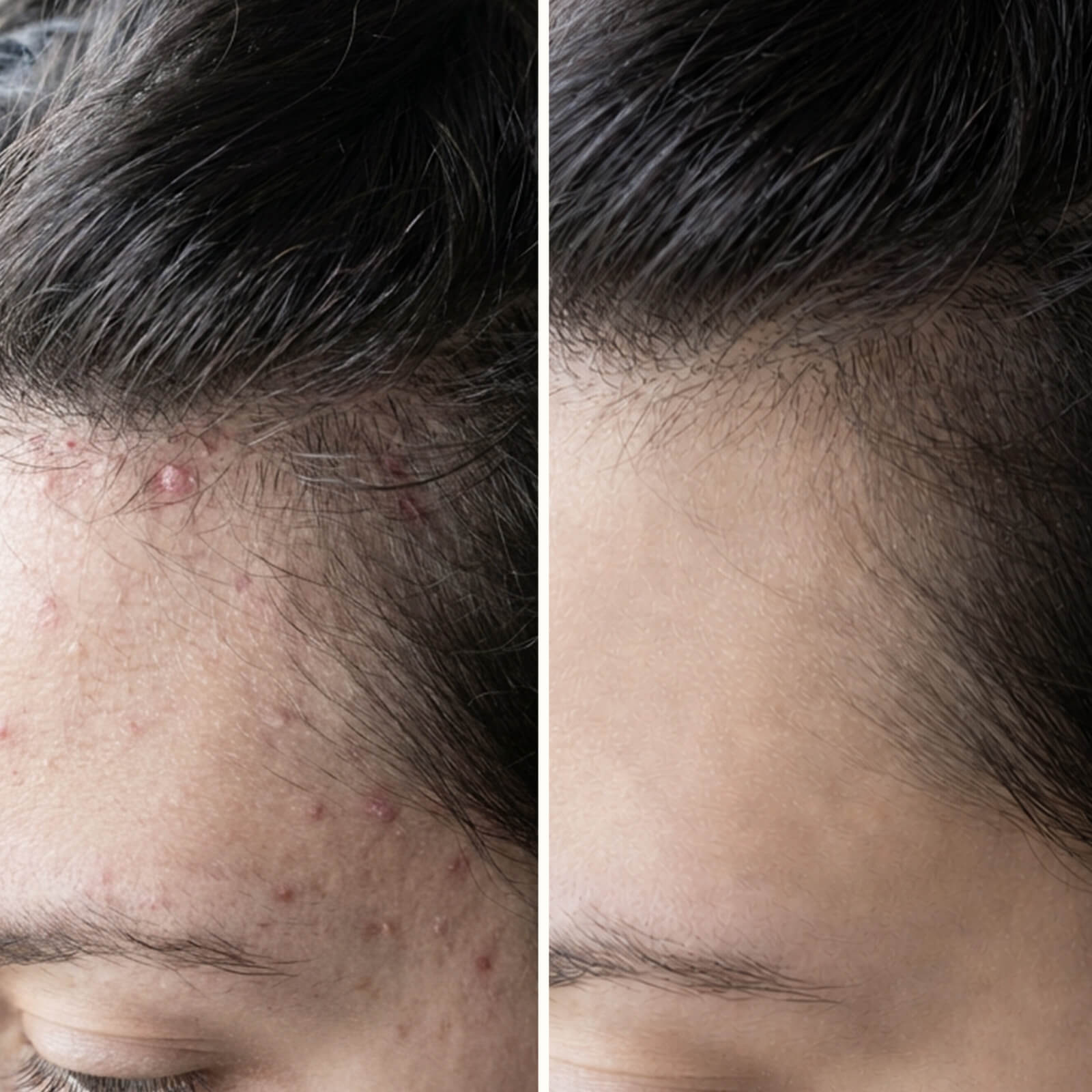 Salicylic Acid Gel for Pimples on Scalp & Itchy Bumps — How to get rid of pimples on your scalp? Use our Salicylic Acid Gel to exfoliate pores and soothe itchy, red, and painful spots instantly.