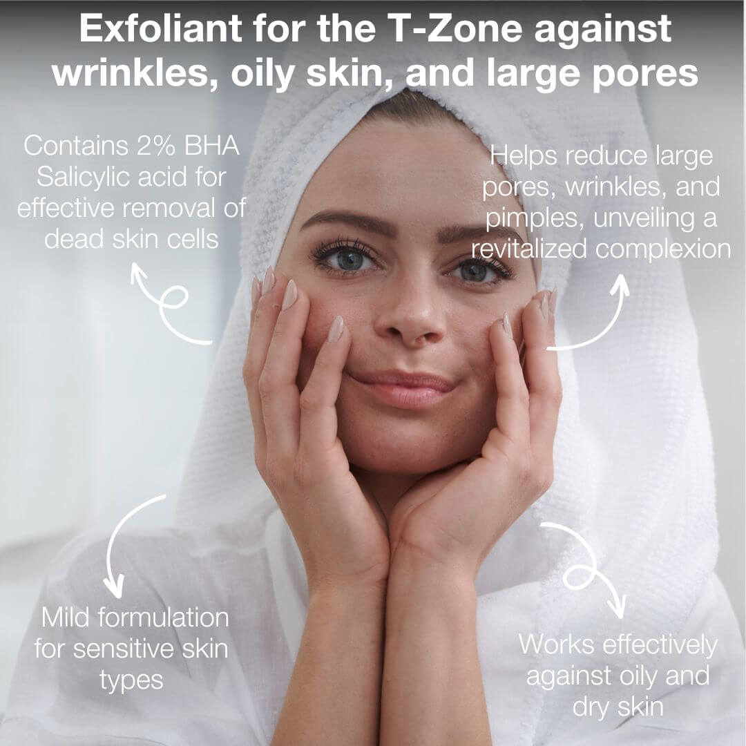 BHA T–Zone Peeling Set — Counteracts and prevents oily and blemished skin