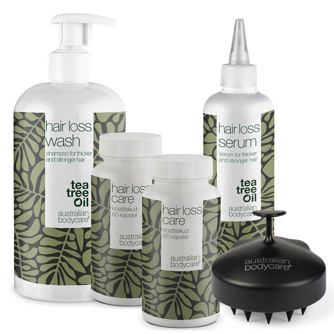 Complete hair loss package with XL products - 5 products for daily care for hair loss, fine and thin hair