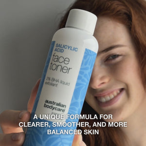 Salicylic Acid Toner for Breakouts and Large Pores — This BHA exfoliant clears pores, fights blemishes and smooths skin texture. Use daily for clearer, healthier skin.
