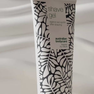 Shaving Gel against razor burn and razor bumps — Shaving gel to prevent shaving rash and ingrown hair