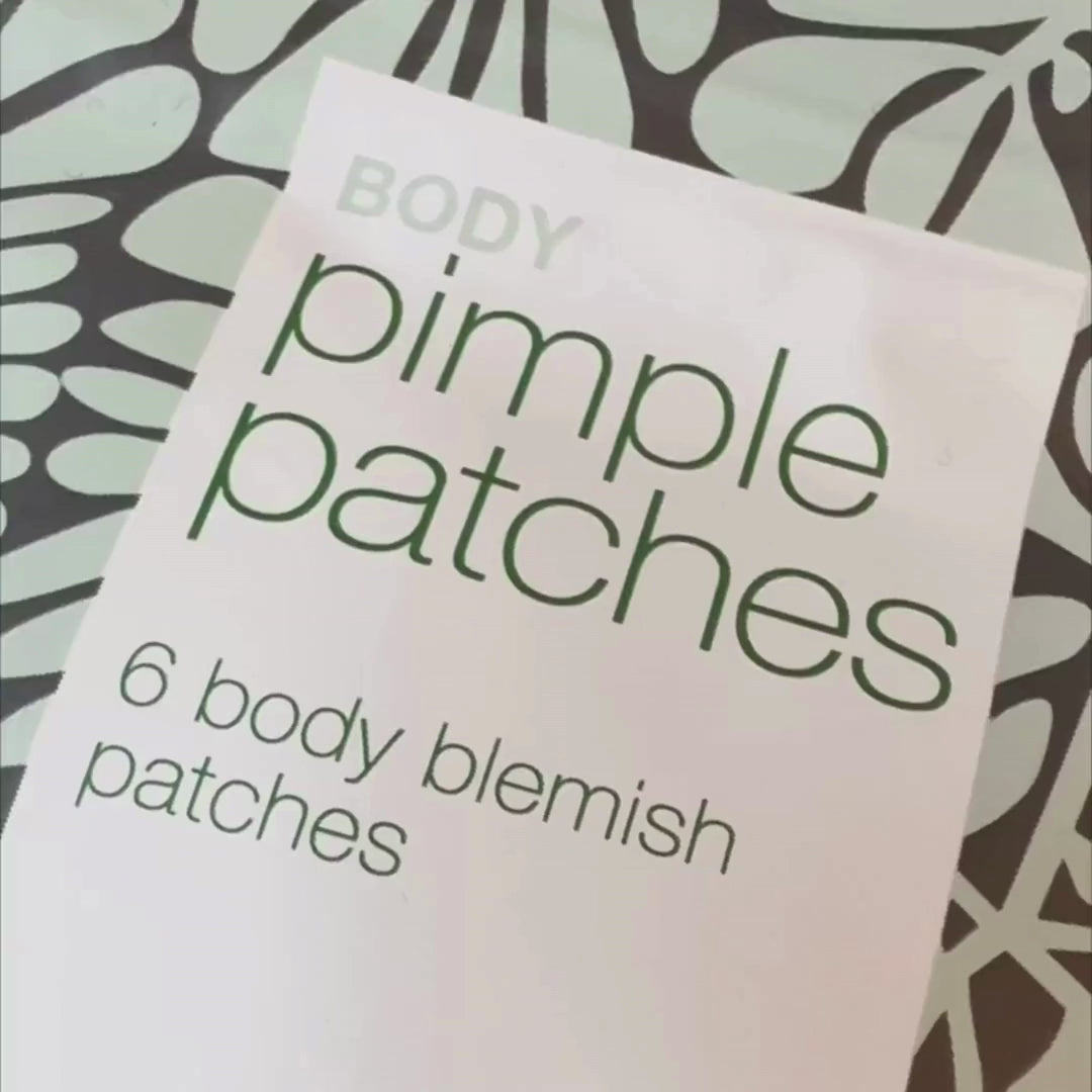 Body Pimple Patches – Spot Treatment for Back & Chest