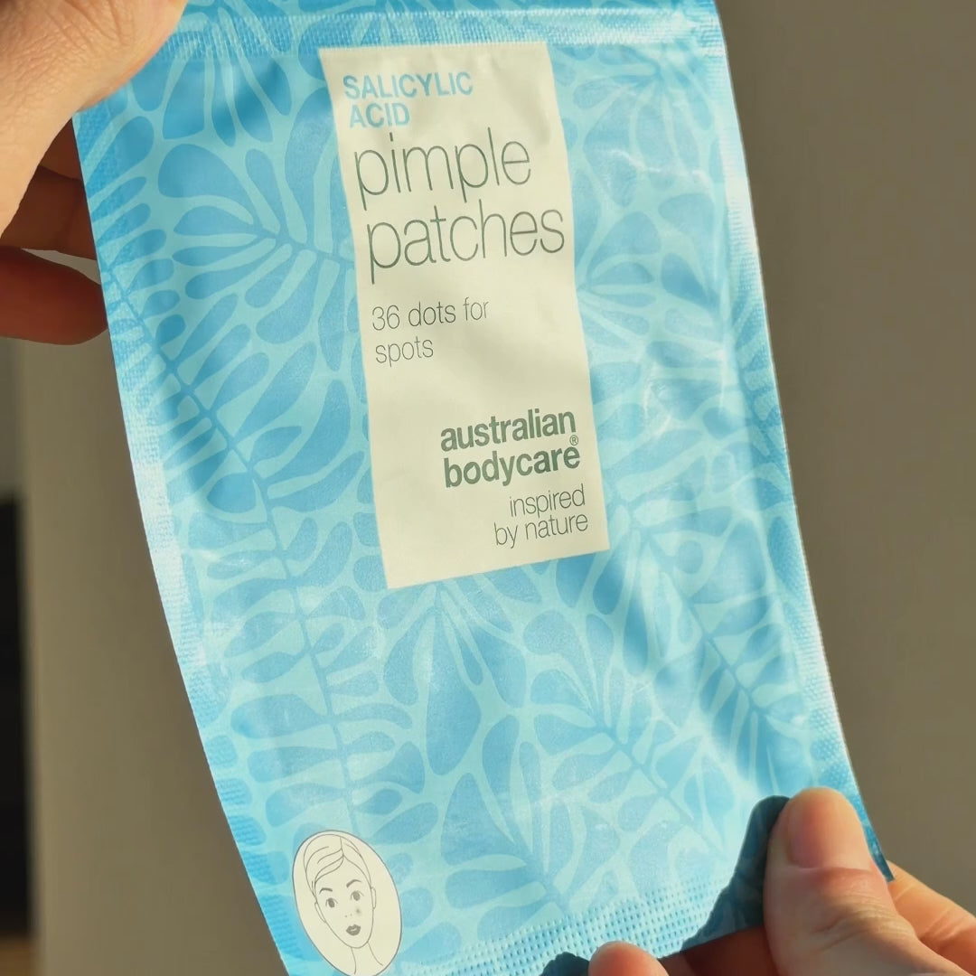 Salicylic Acid Pimple Patches help reduce blemishes, redness and skin irritation. Contains salicylic acid, Camellia Sinensis and hyaluronic acid.