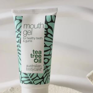 Tea Tree Oil soothing Mouth Gel — Mouth gel for the daily care of mouth ulcers, dry mouth and sore gums