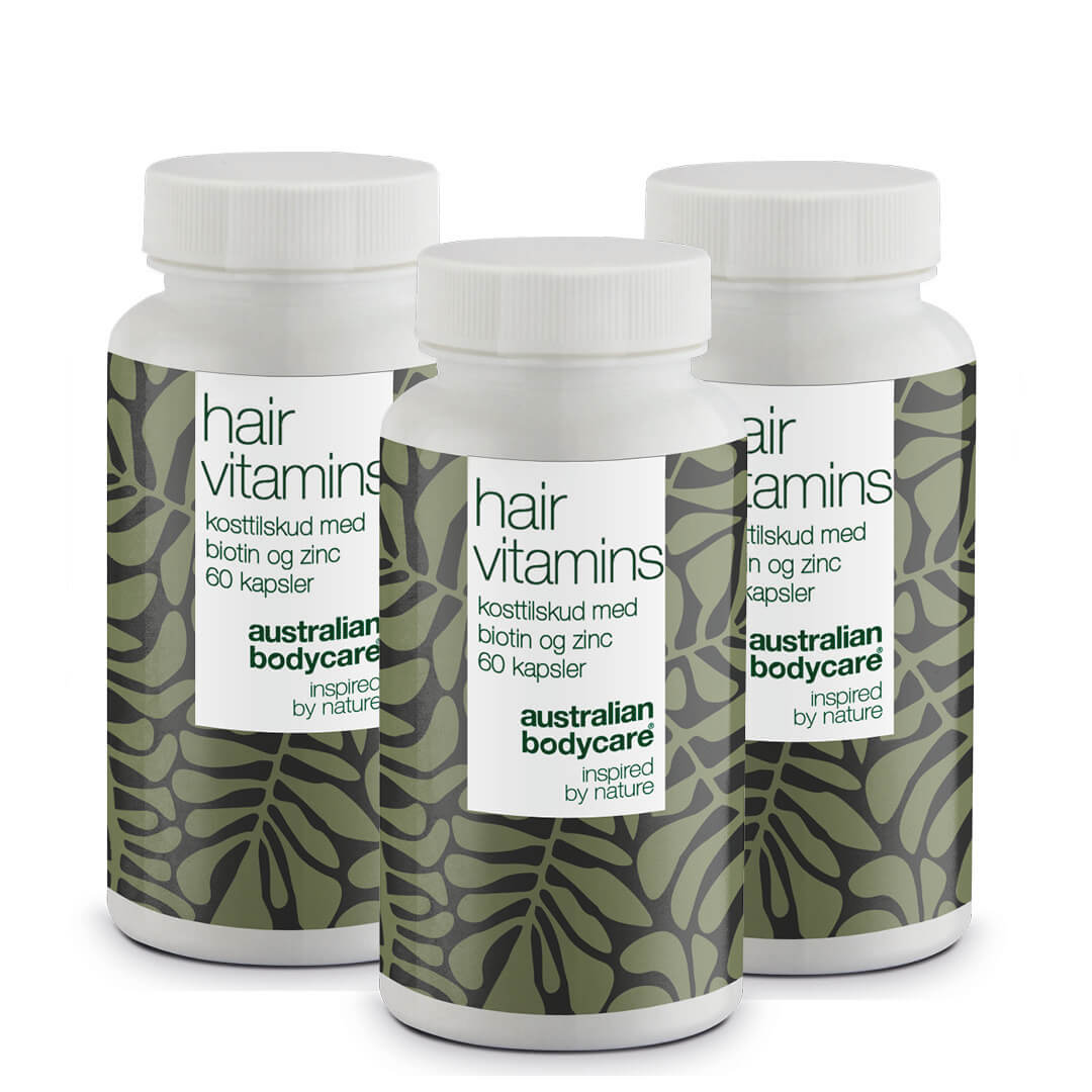 Hiusvitamiinit biotiinilla - Biotiini terveille, kauniille hiuksille