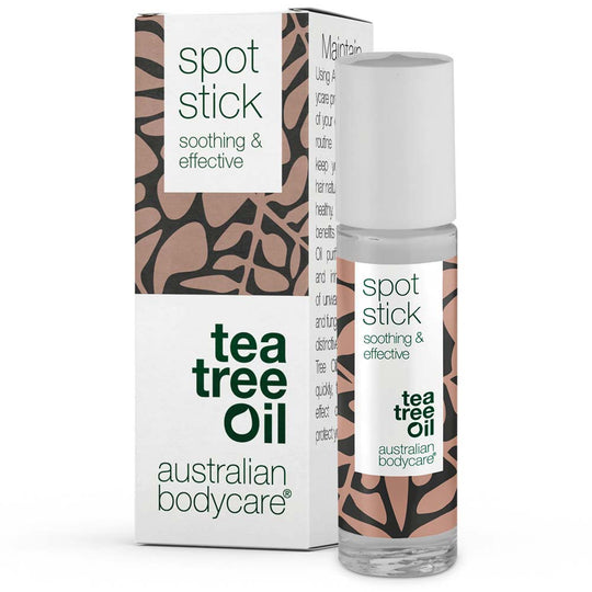 Australian Bodycare Tea Tree Oil spot stick - with natural Australian Tea Tree Oil and Witch Hazel for rapid easy relief of spots and outbreaks