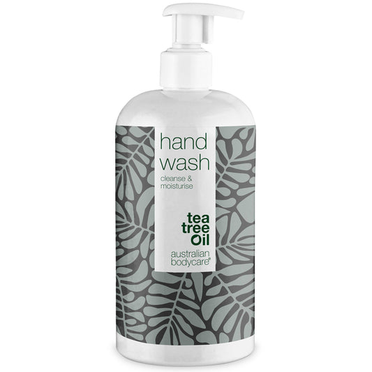 Folyékony kézszappan száraz kézre teafaolajjal - Folyékony kézmosó a baktériumok és szennyeződések hatékony tisztítására