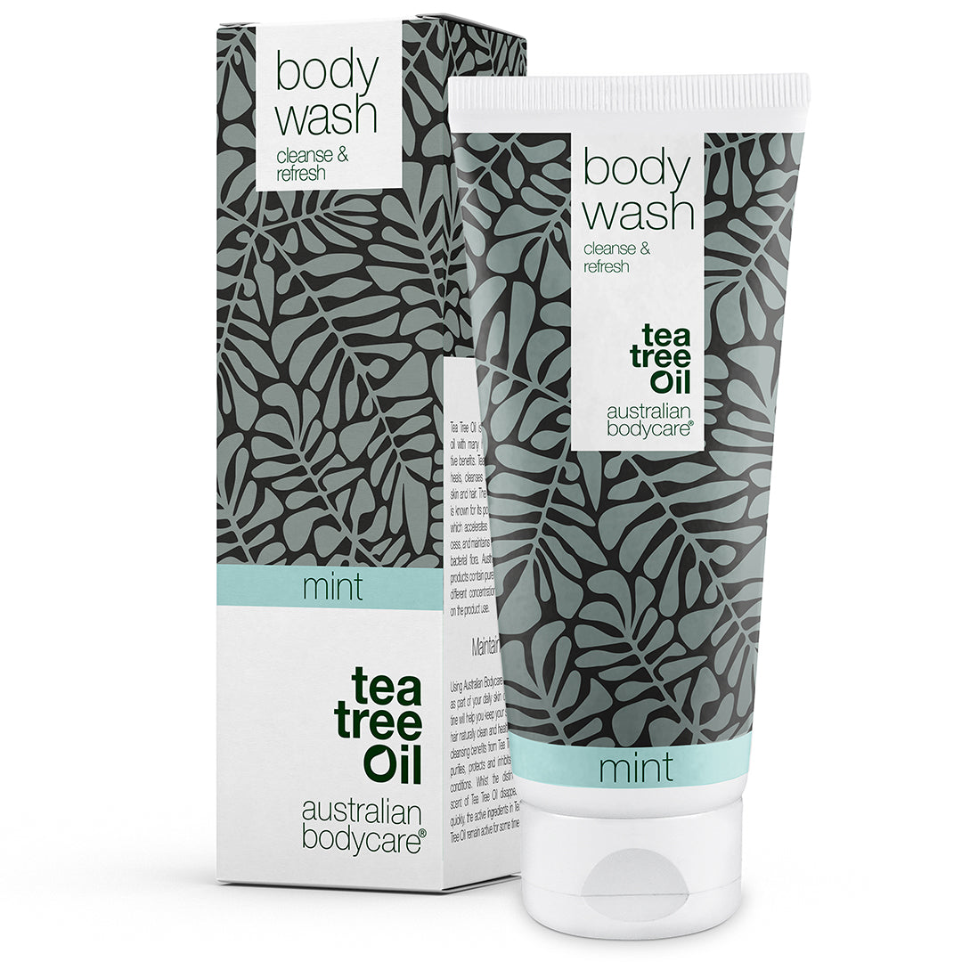 Shower gel with Tea Tree Oil - Tea tree body wash for the daily care of spots and congested skin