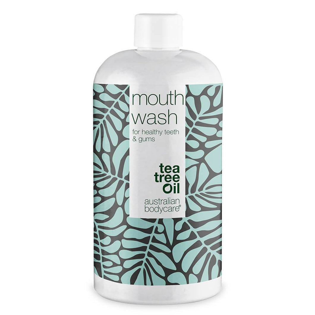Australian Bodycare Mouth Wash - Mouthwash with antibacterial Tea Tree Oil for a healthy oral hygiene