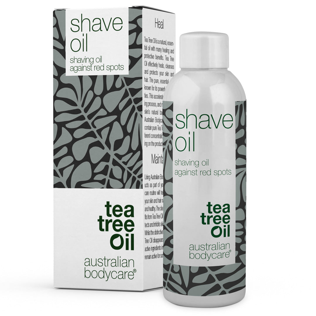 Shaving body oil against razor bumps and ingrown hair - Prevents shaving rash, redness and ingrown hair after shaving